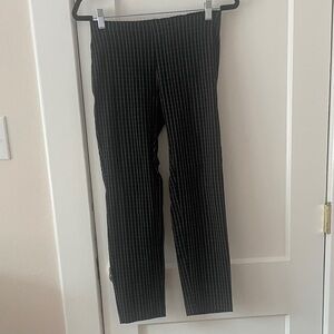 Elle Black Checkered Pants